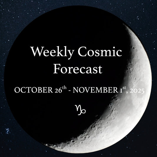 Weekly Cosmic Forecast: October 26 – November 1, 2025