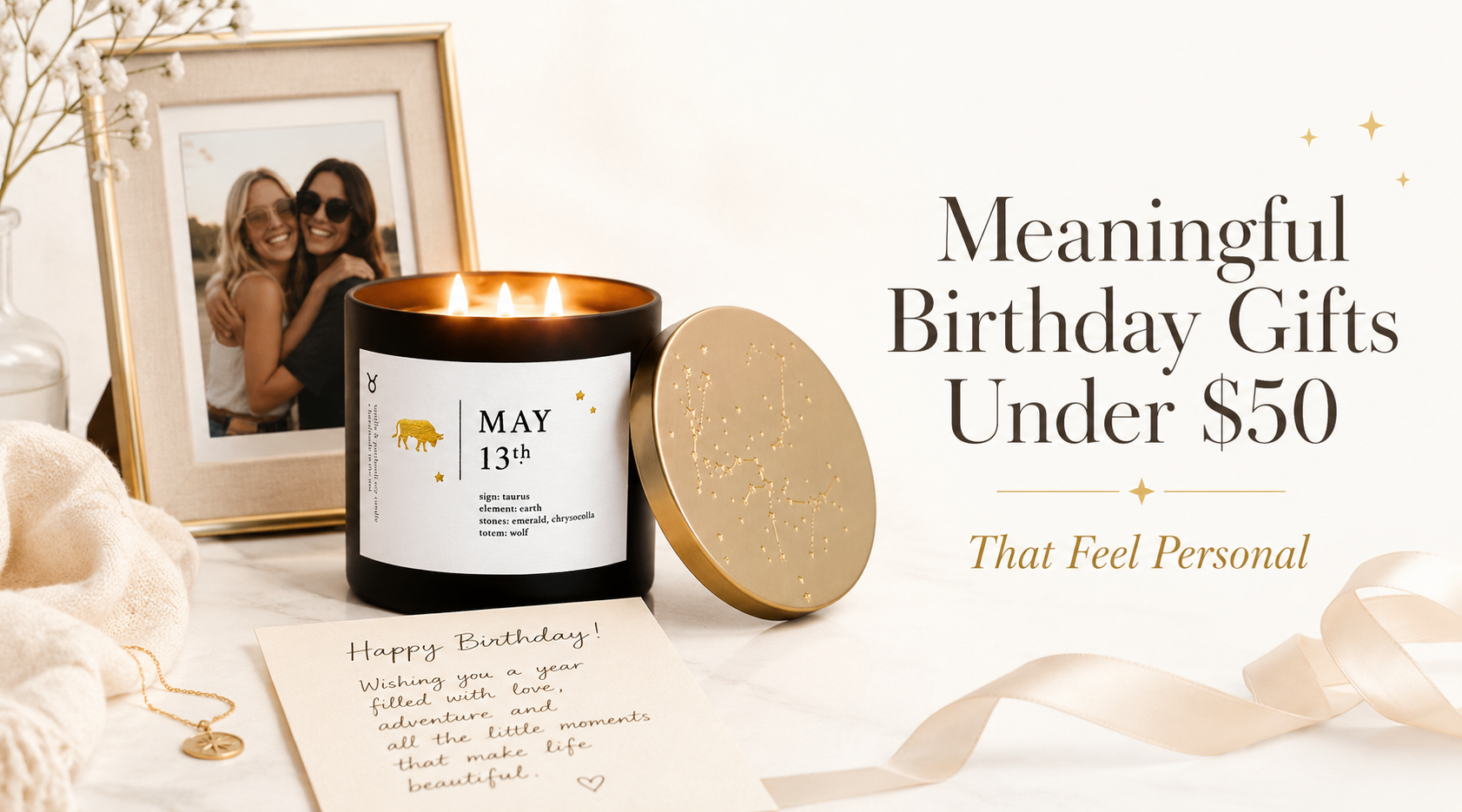 Meaningful Birthday Gifts Under $50 That Feel Personal