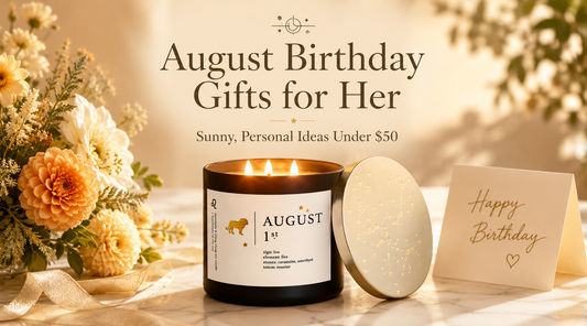 August Birthday Gifts for Her: Sunny, Personal Ideas Under $50