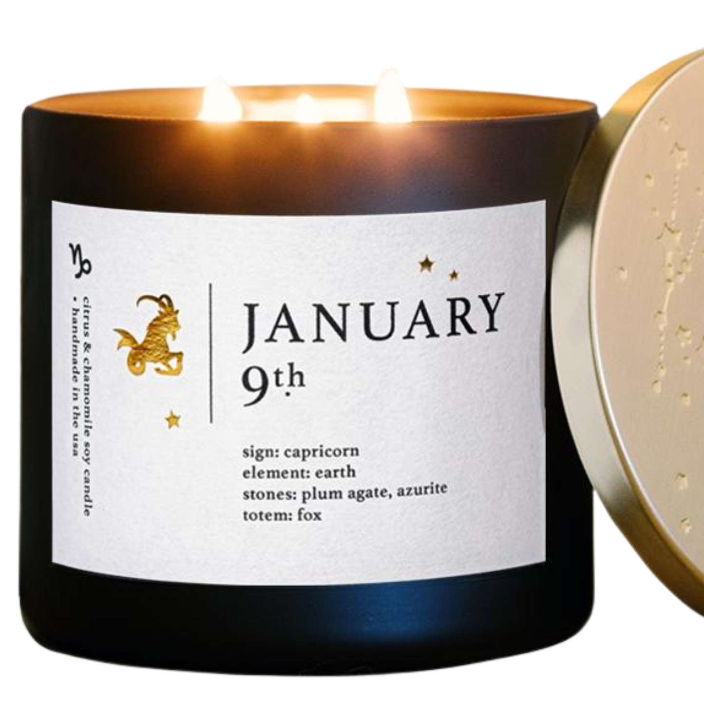 Capricorn Birthdate Zodiac Candles