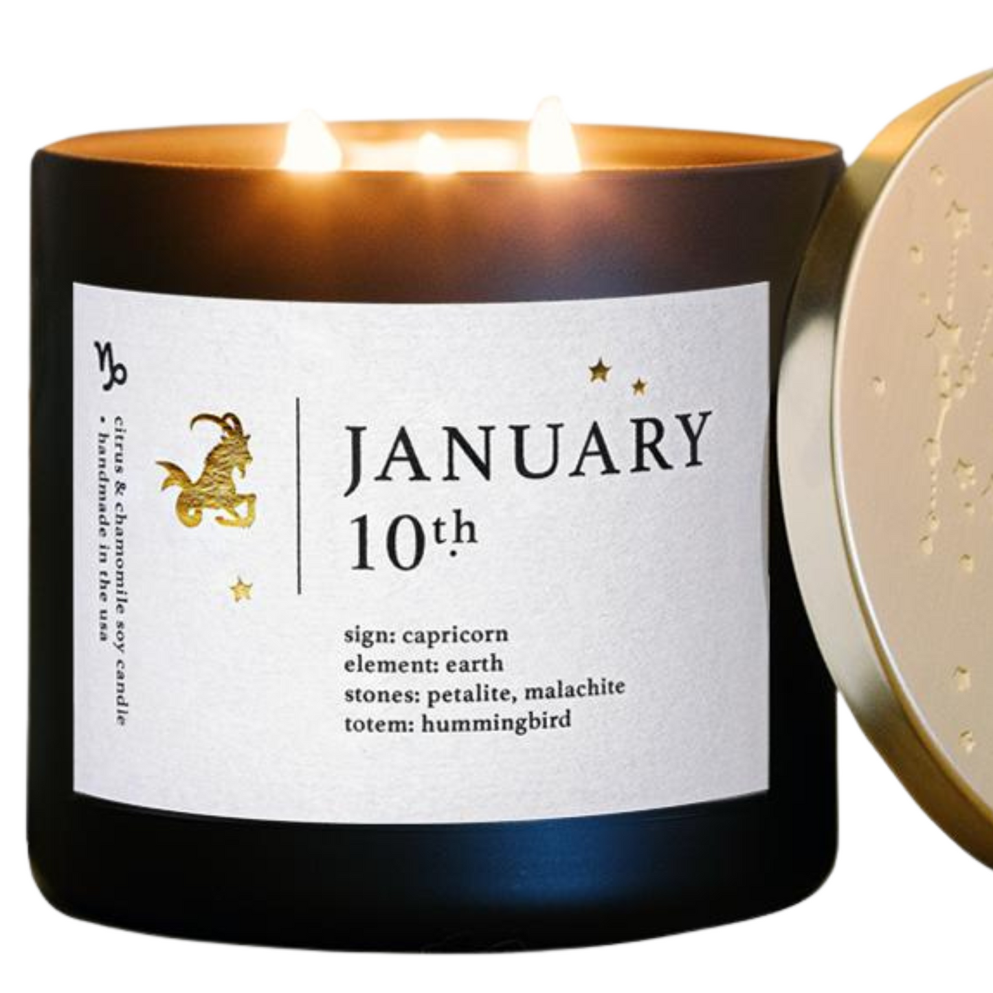 Capricorn Birthdate Zodiac Candles