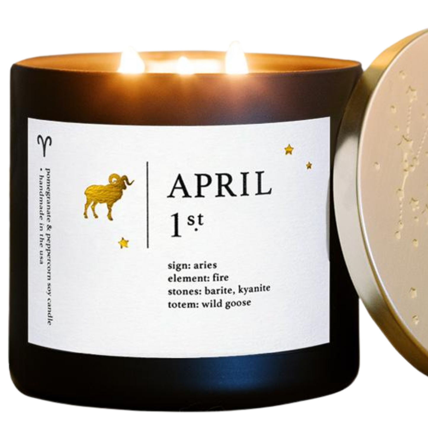 Aries Birthdate Zodiac Candles