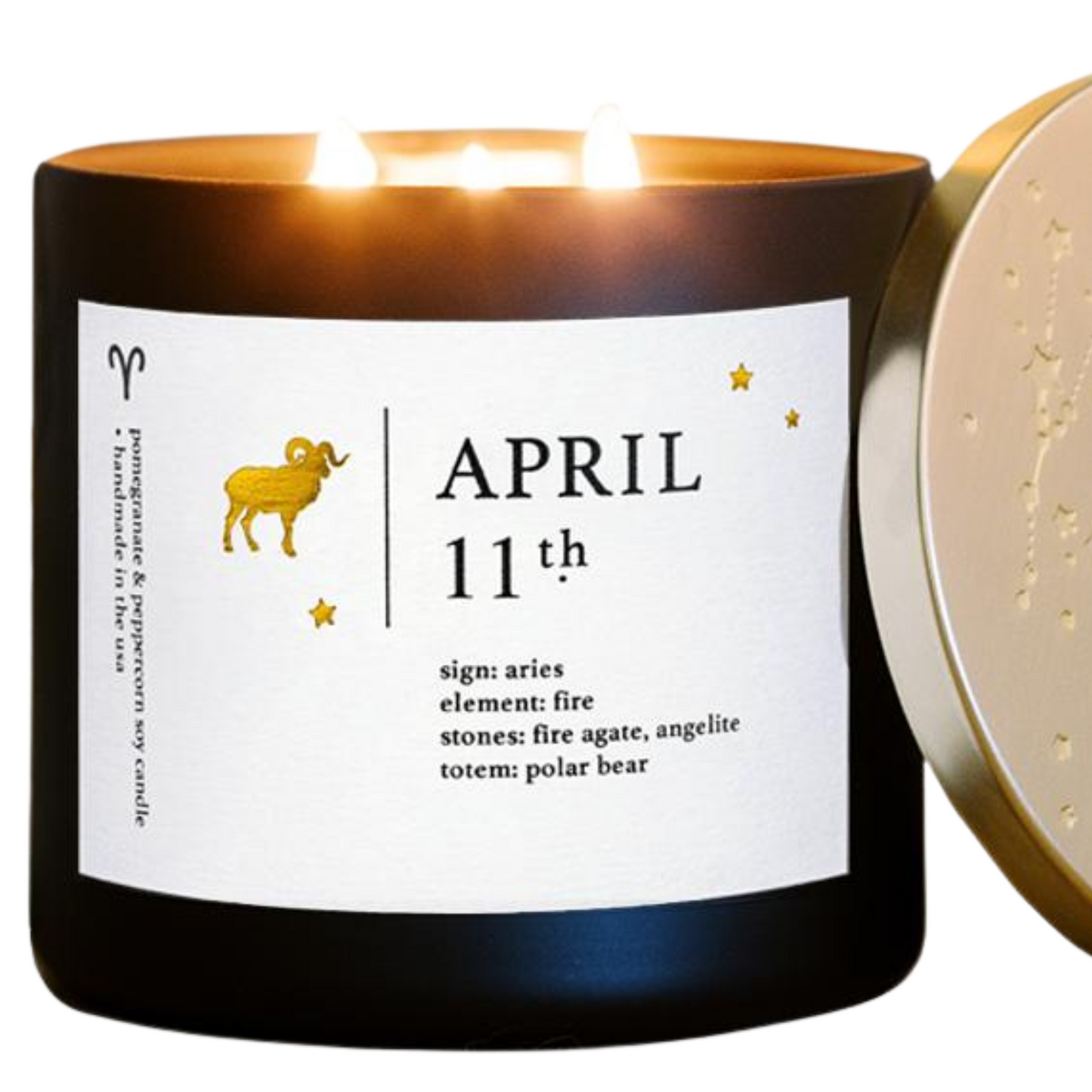 Aries Birthdate Zodiac Candles