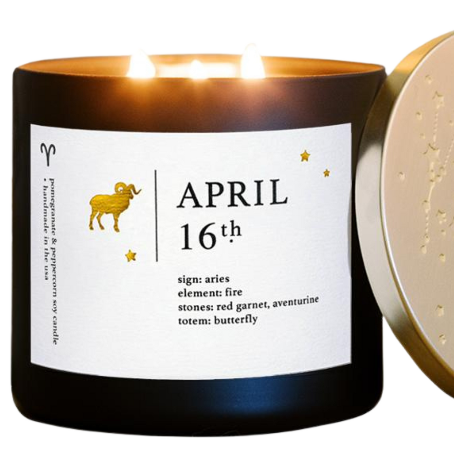 Aries Birthdate Zodiac Candles
