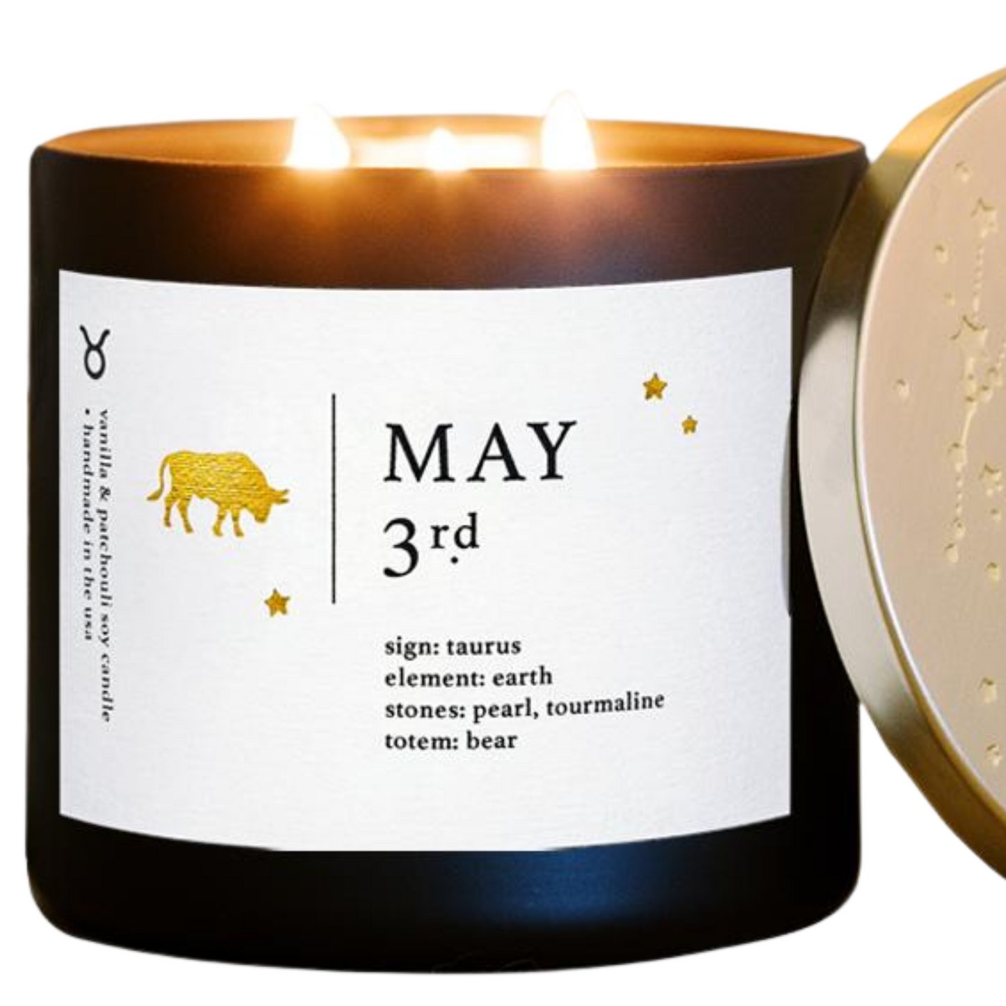 Taurus Birthdate Zodiac Candles
