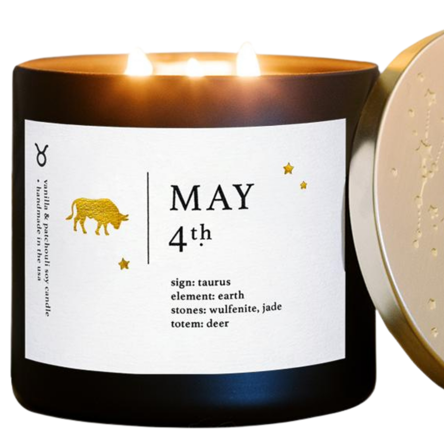 Taurus Birthdate Zodiac Candles