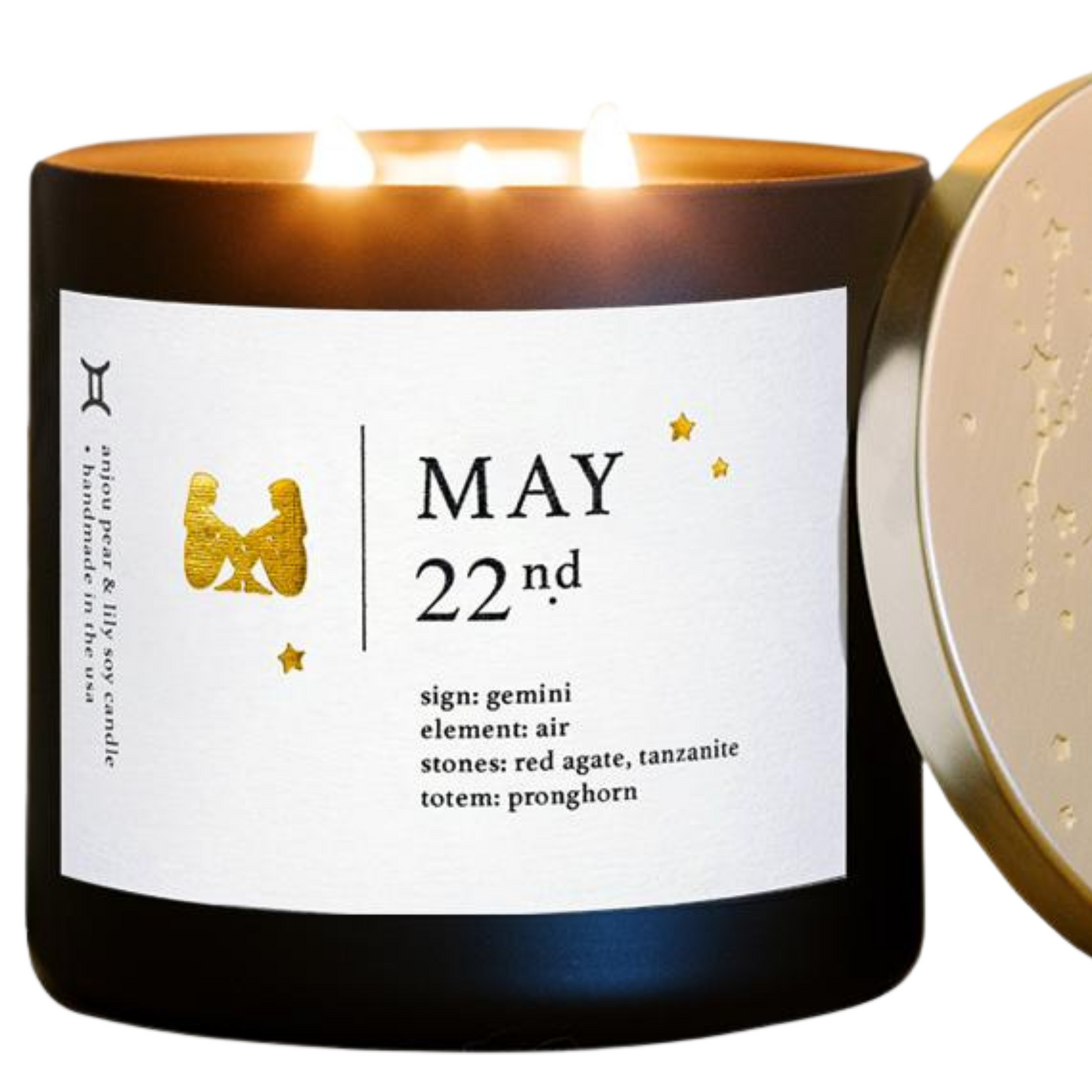 Gemini Birthdate Zodiac Candles