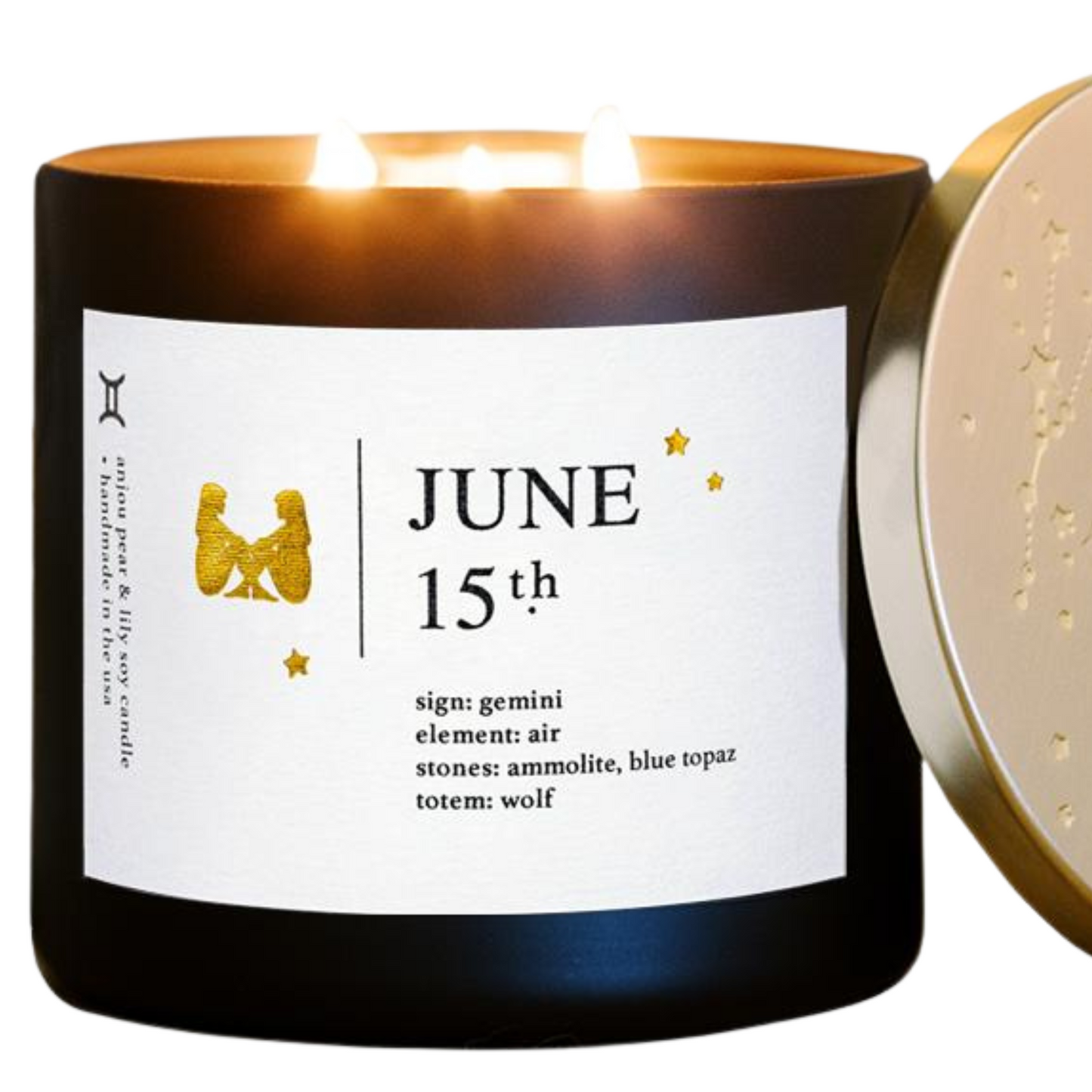 Gemini Birthdate Zodiac Candles