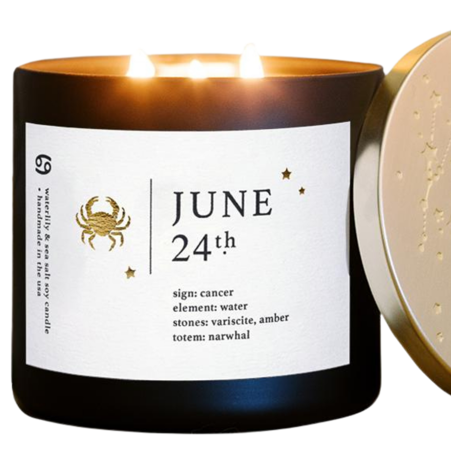 June Zodiac Birthday Candle