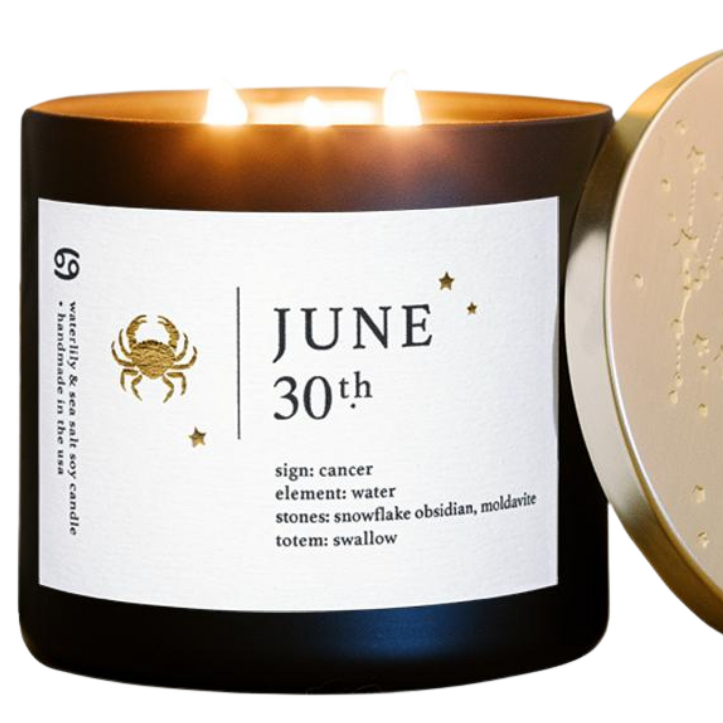 June Zodiac Birthday Candle