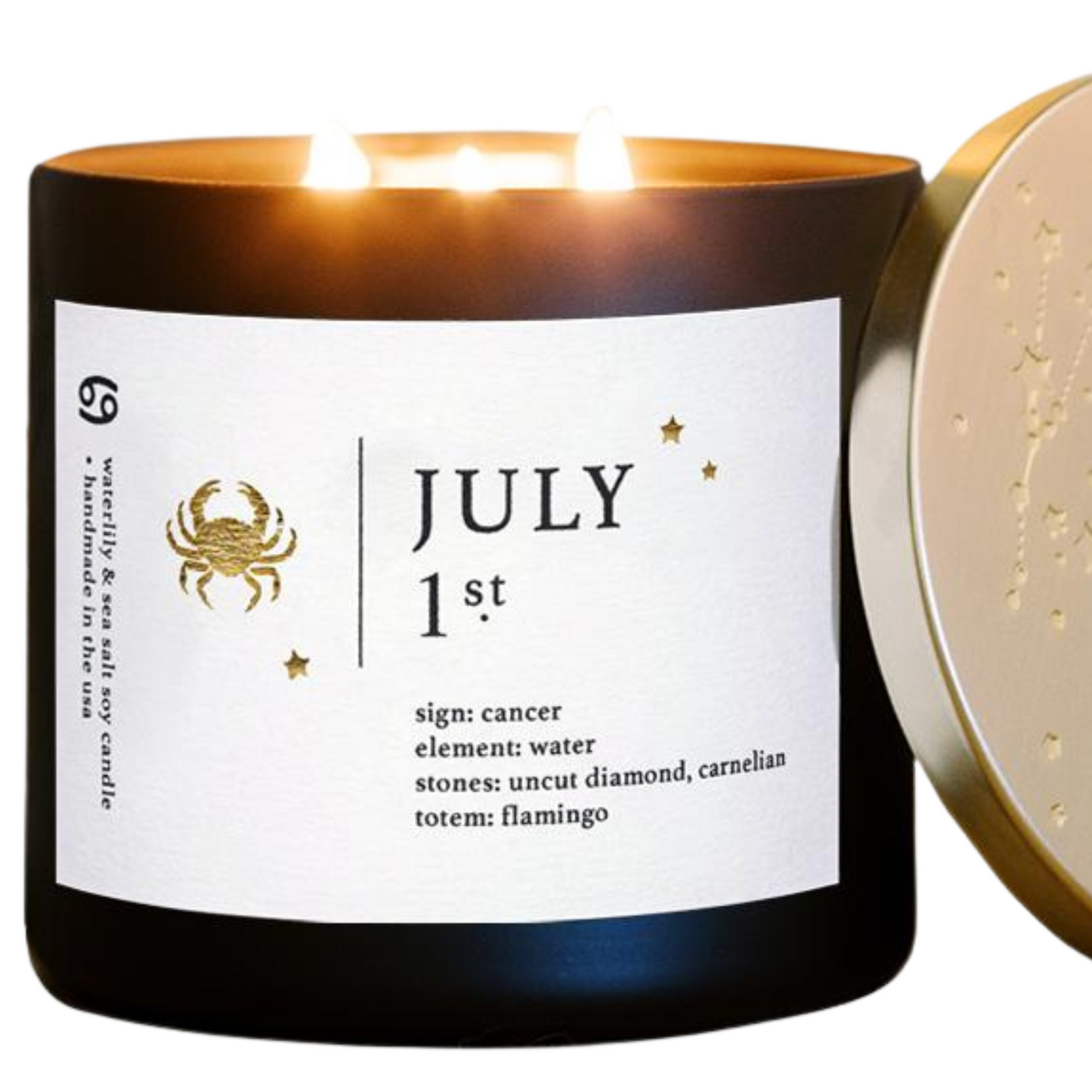 Cancer Birthdate Zodiac Candles
