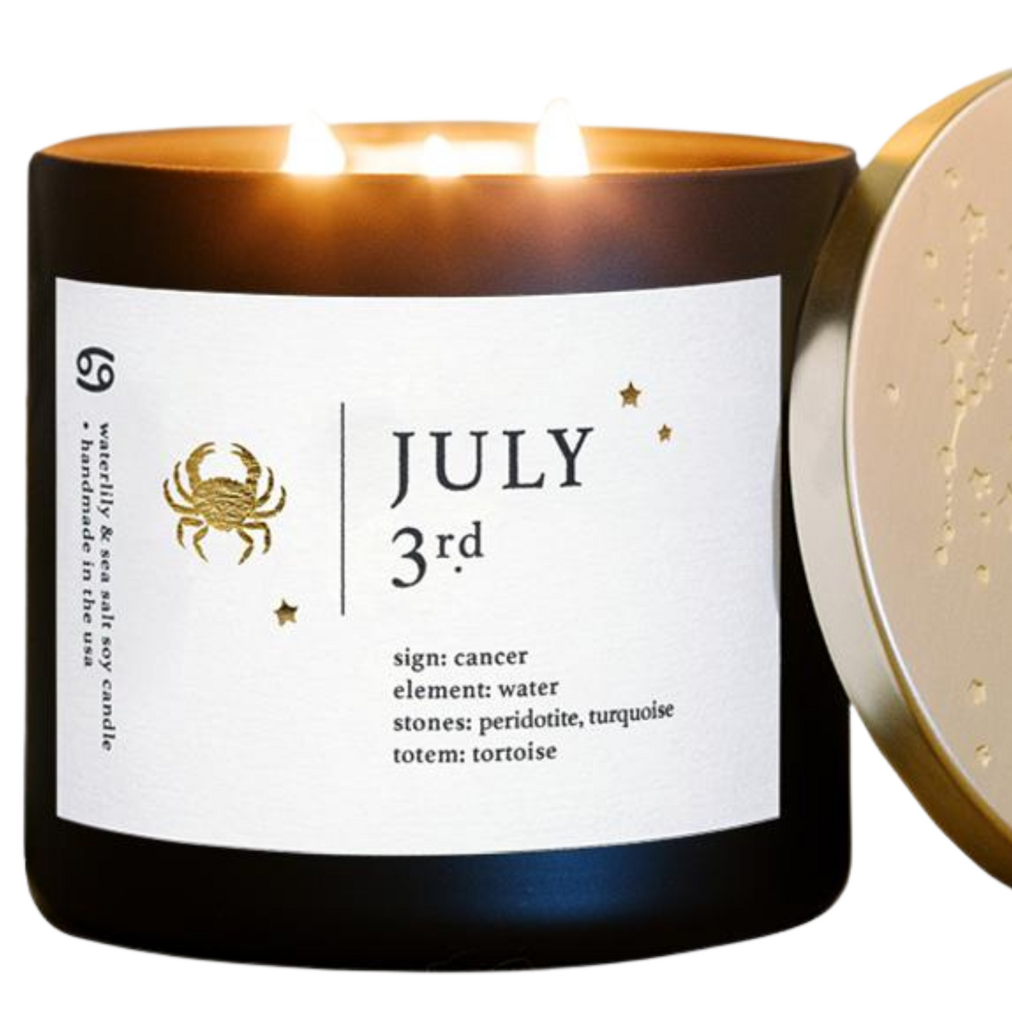 Cancer Birthdate Zodiac Candles