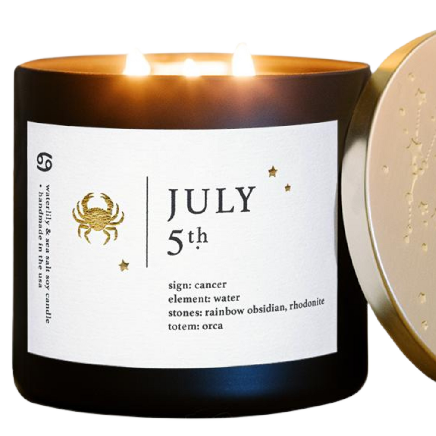 Cancer Birthdate Zodiac Candles