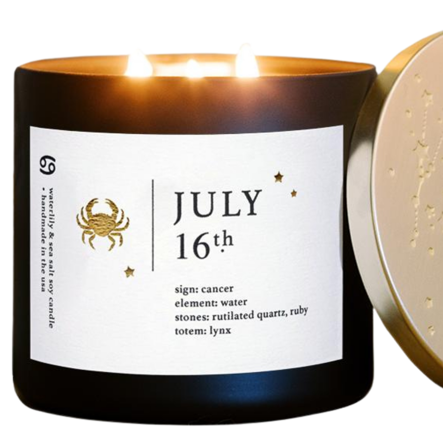 Cancer Birthdate Zodiac Candles