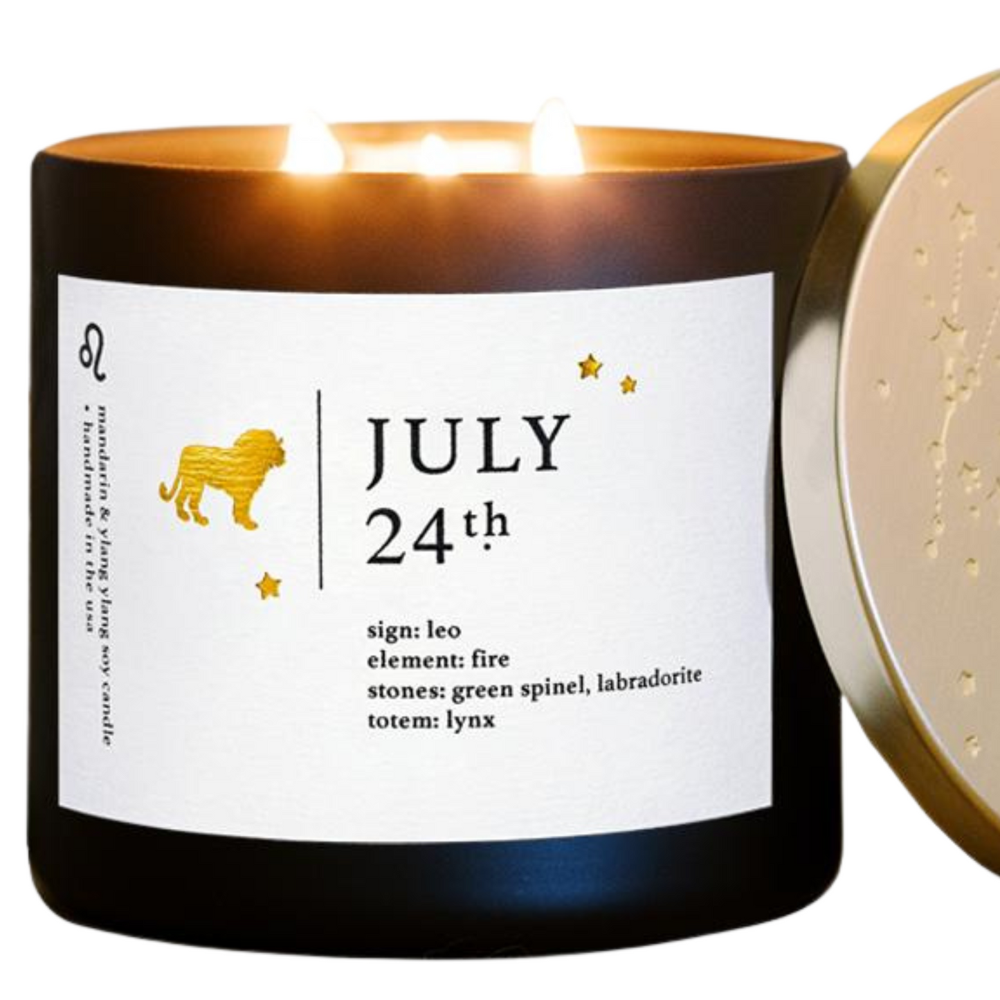 July Zodiac Birthday Candle