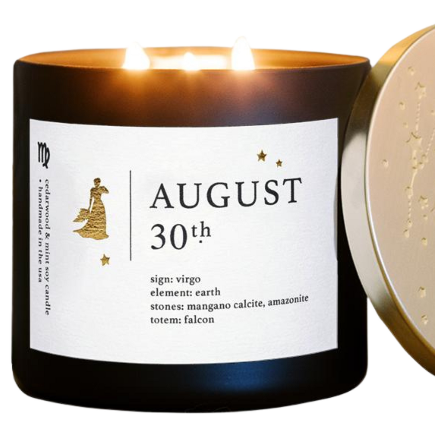 Virgo Birthdate Zodiac Candles