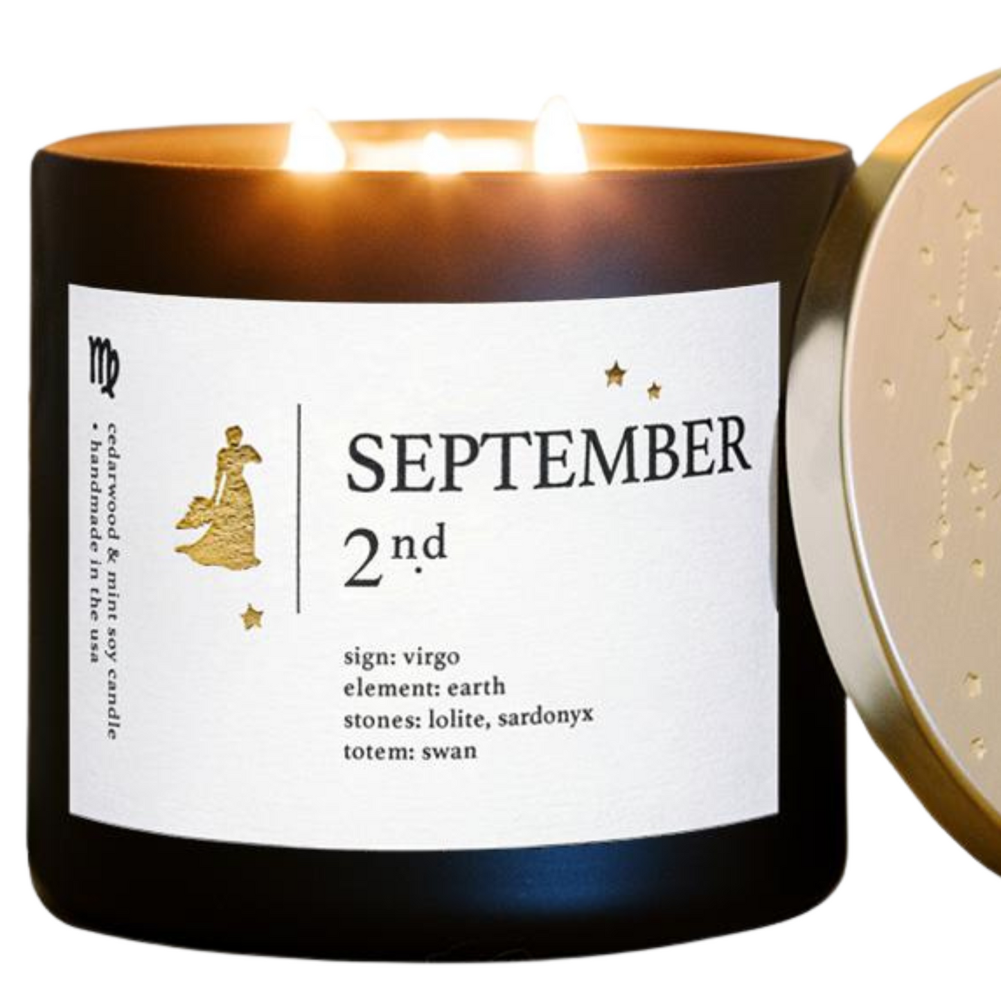 Virgo Birthdate Zodiac Candles