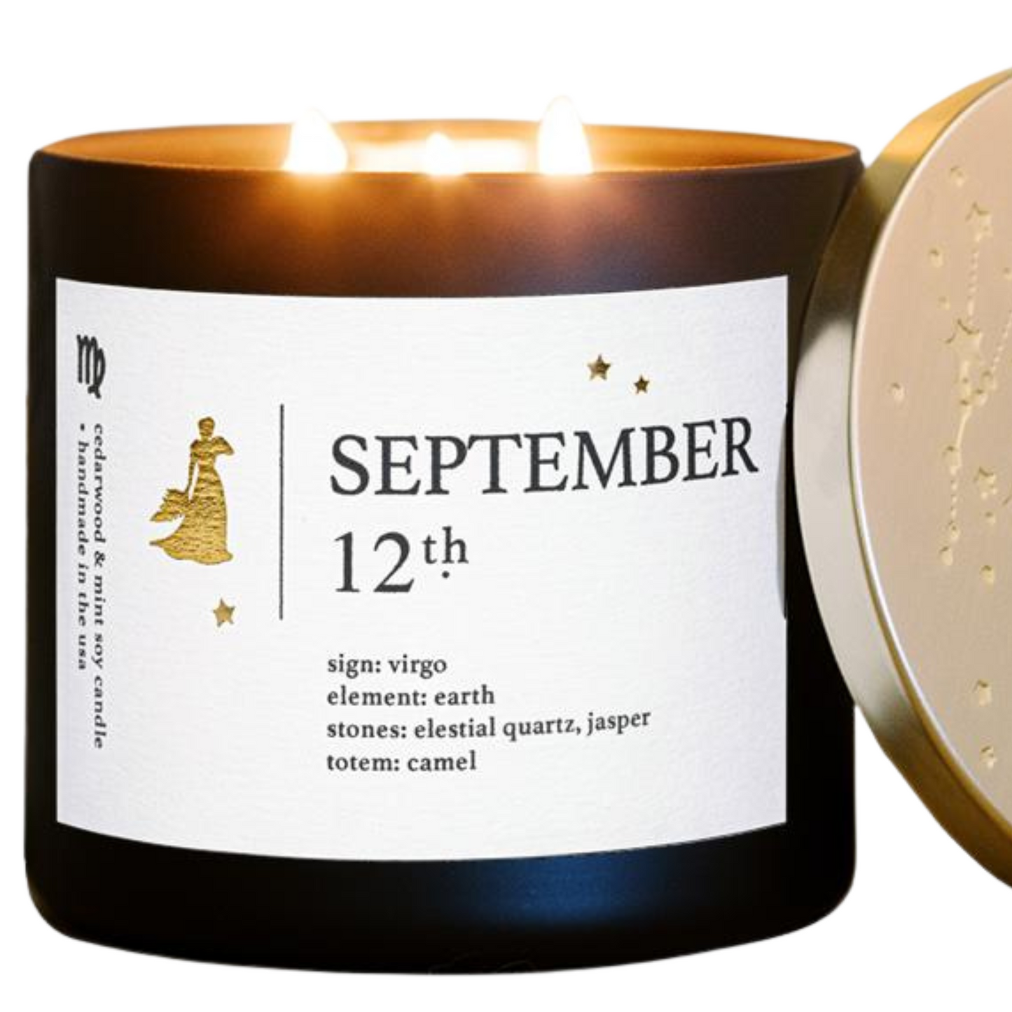 Virgo Birthdate Zodiac Candles