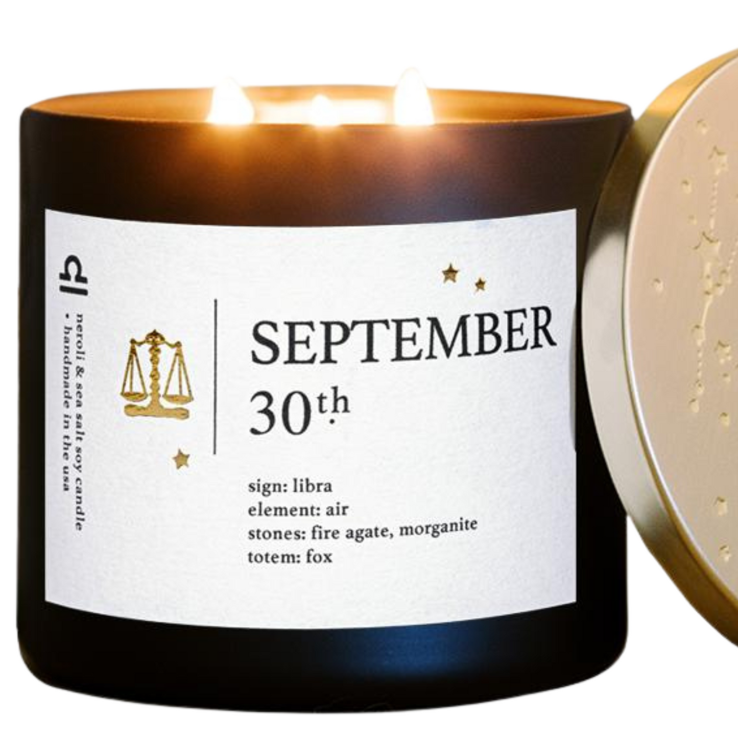 September Zodiac Birthday Candle