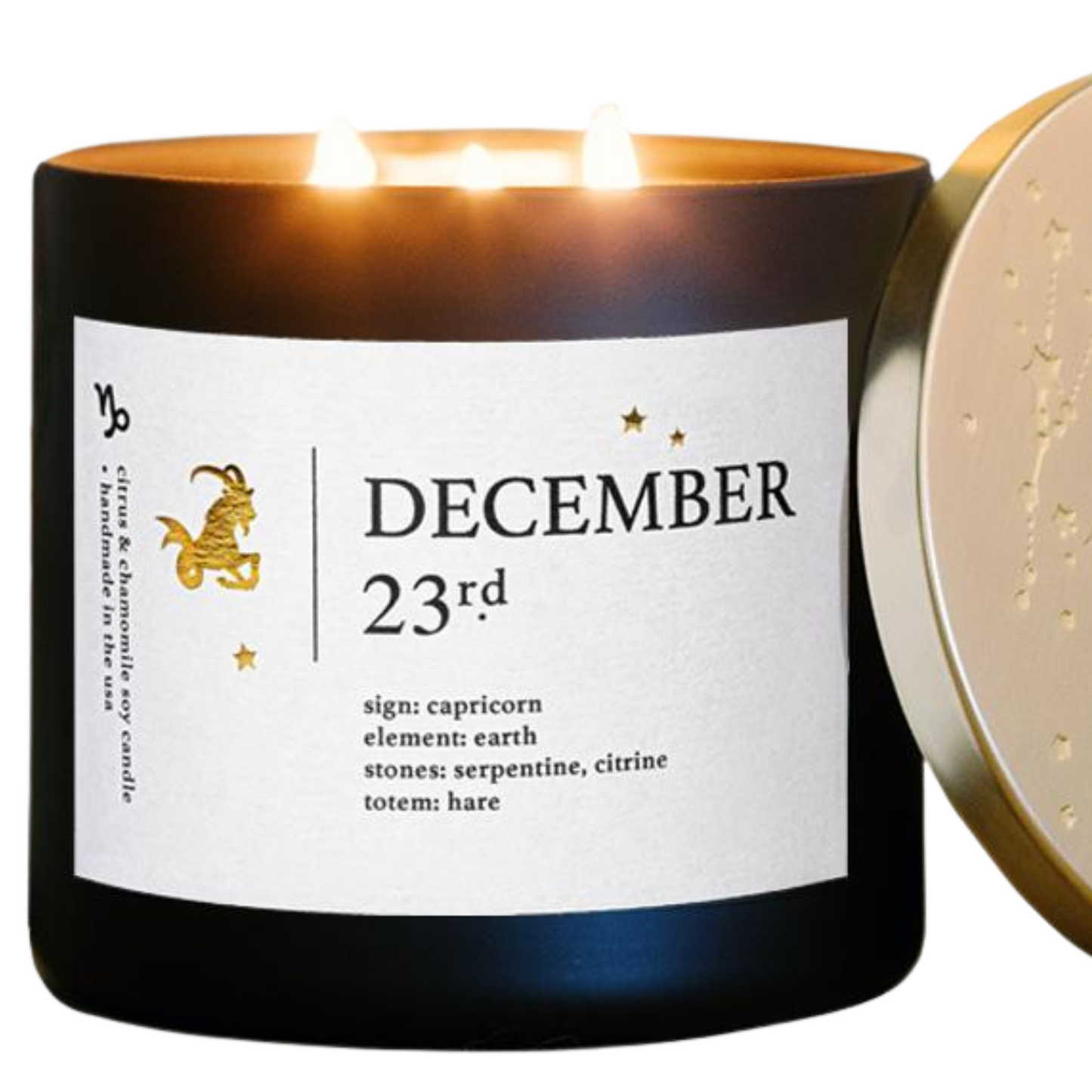Capricorn Birthdate Zodiac Candles