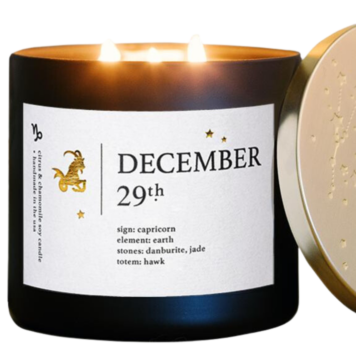 Capricorn Birthdate Zodiac Candles