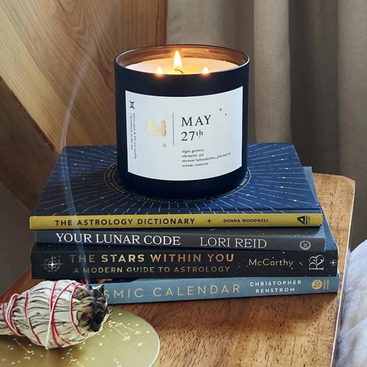 November Birthdate Zodiac Candles