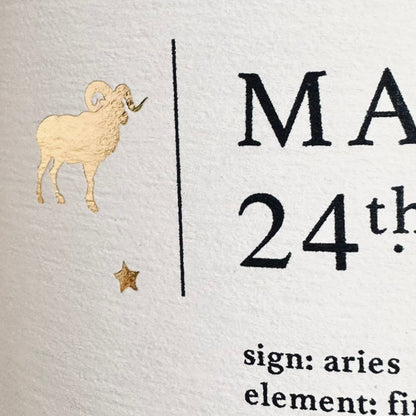 Cancer Birthdate Zodiac Candles