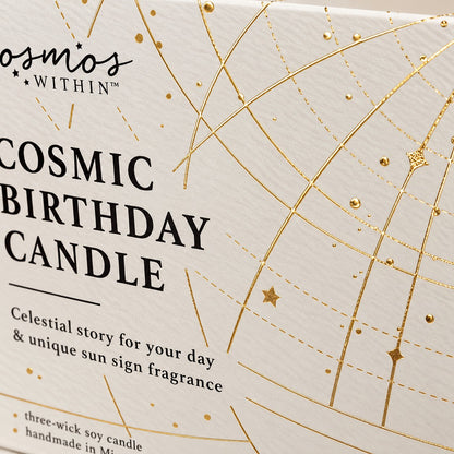 April Birthdate Candle