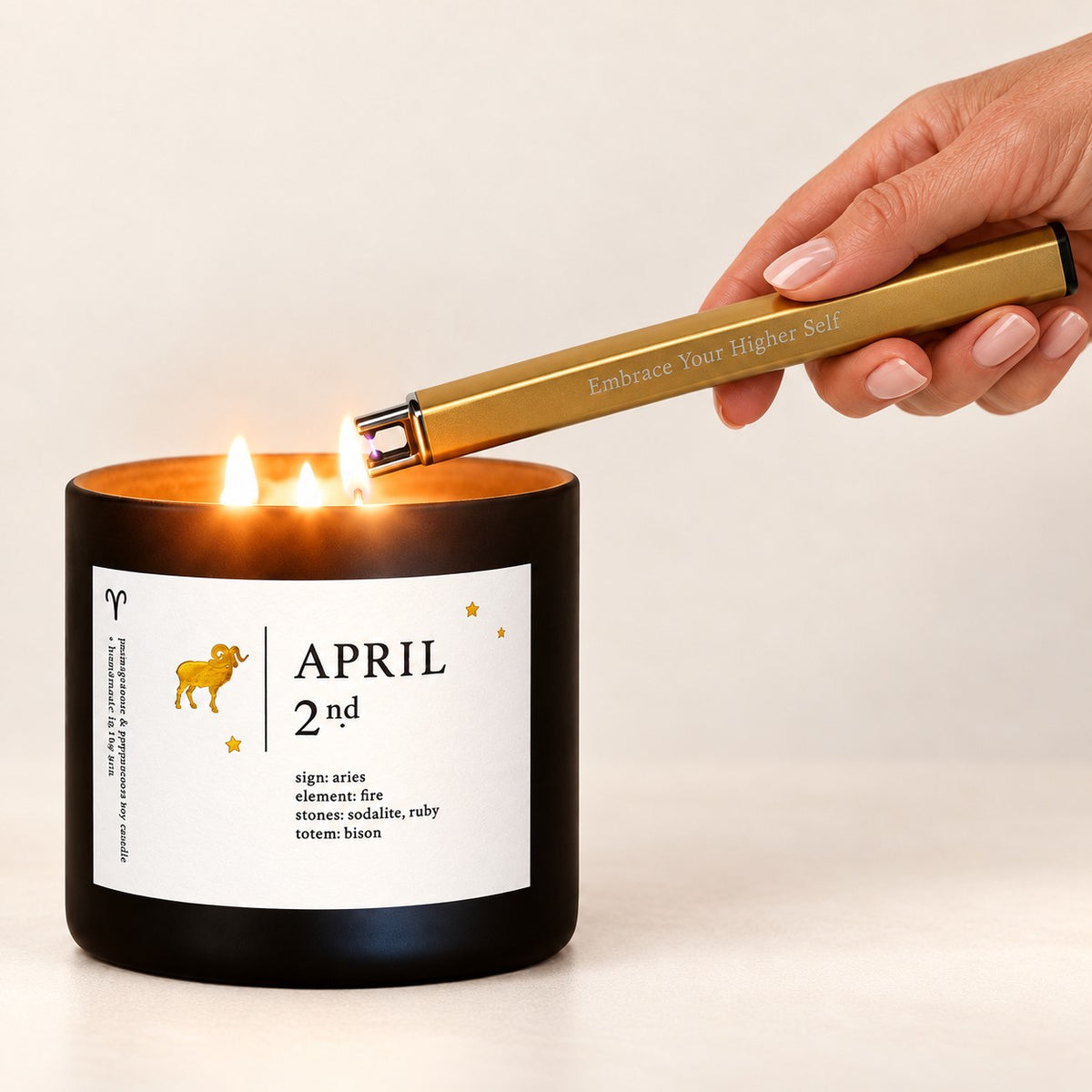 Signature Engraved Rechargeable Candle Lighter
