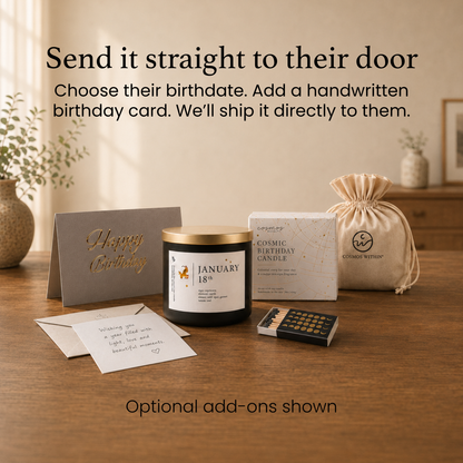 September Birthdate Candle