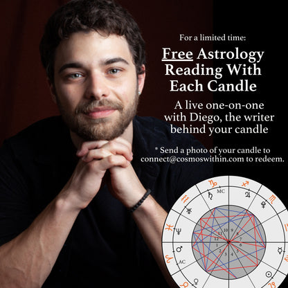 December Birthdate Zodiac Candles